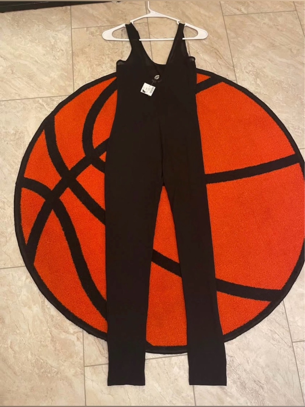 Bozzolo Black Sleeveless Slim Jumpsuit- Size Large
